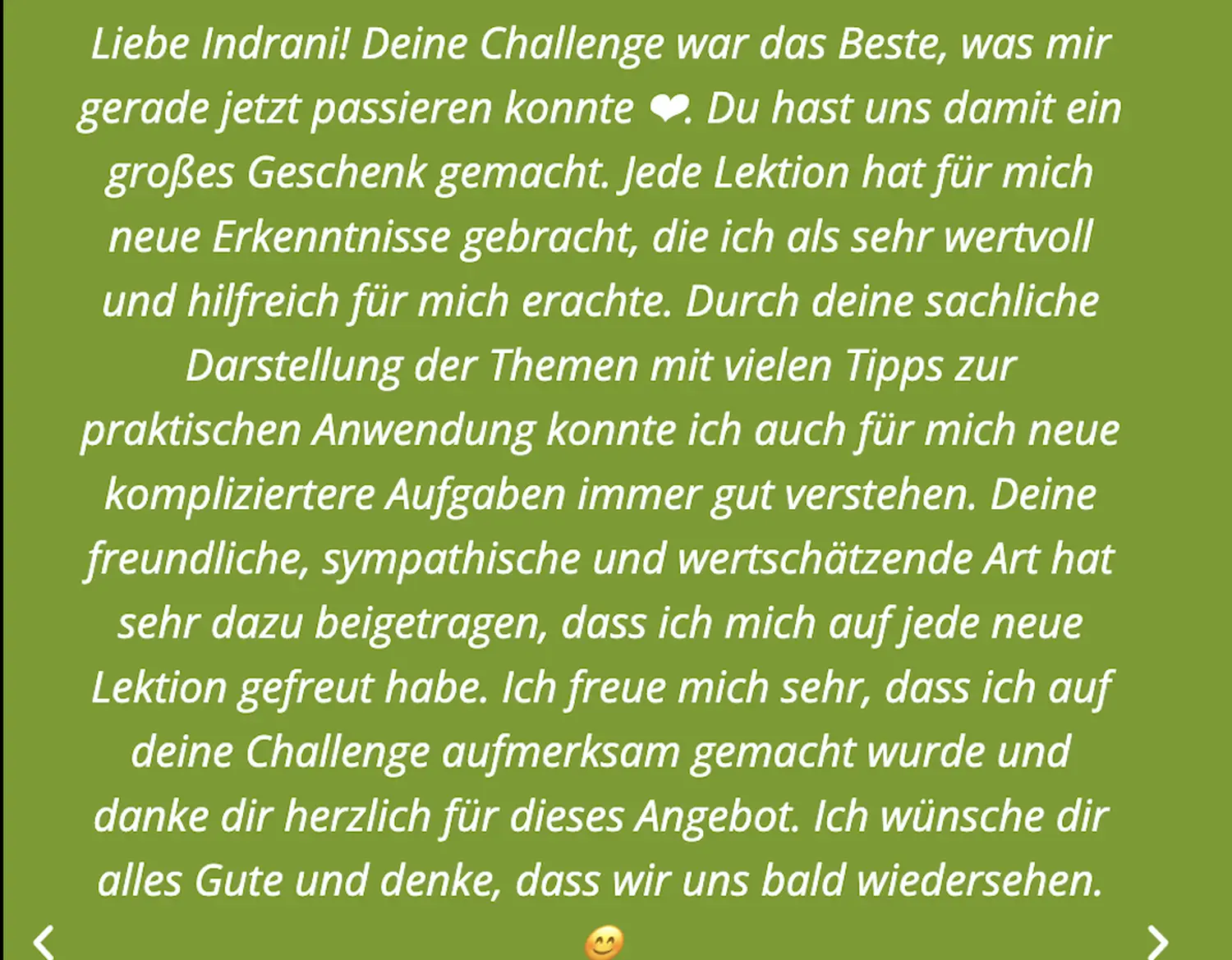 IK Consulting und Coaching – Kundenrezension